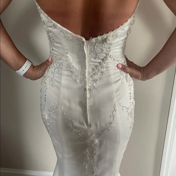 Jovani Bridal Strapless Gown - Picture 3 of 9